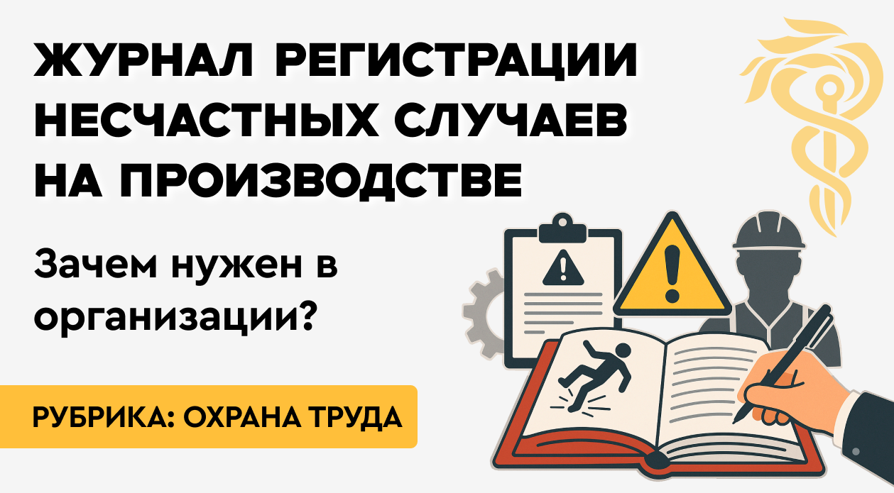 Журнал регистрации несчастных случаев на производстве, зачем нужен в организации