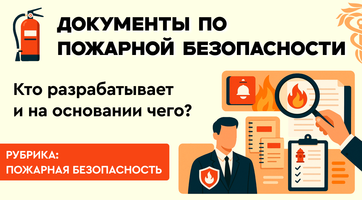 Документы по пожарной безопасности: кто разрабатывает и на основании чего?